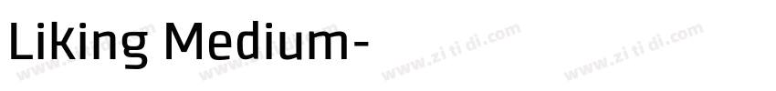 Liking Medium字体转换